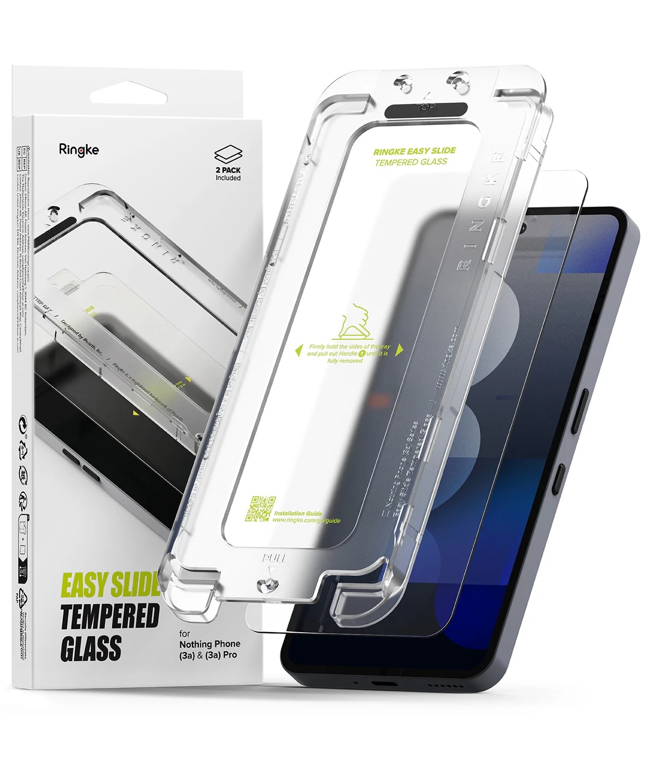 Screen Protector Without Box Buy Nothing Phone (3a) / (3a) Pro Screen Protector Easy Slide Tempered ...