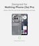 Nothing Phone (3a) Pro Lens Protector Camera Tempered Glass 2Pack