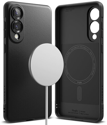 Samsung Galaxy S25 Edge Case Cover   Onyx Magnetic Series   Black