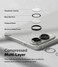 Samsung Galaxy S25 Edge Protector   Camera Lens Frame Glass