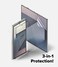 Ringke -3-in-1 Protector Pro [Cover Display + Inner Screen + Foldable Hinge] For Samsung Galaxy Z Fold 7