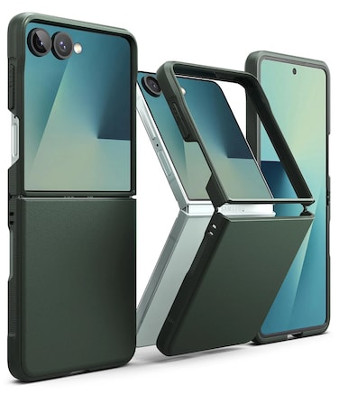 Ringke -Samsung Galaxy Z Flip 7 Case Cover   Onyx Series  Dark Green