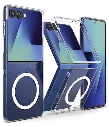 Ringke -Samsung Galaxy Z Flip 7 Case Cover   Slim Magnetic   Clear