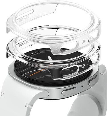 Ringke - Samsung Galaxy Watch 8 44mm Case Slim Series  Clear &amp; Alpine Clear