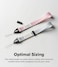 Ringke - Design Hand Strap - Stripe Pink