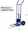 Egardenkart Full Metal 2 Wheel Heavy Duty Hand Truck Trolley 700lbs