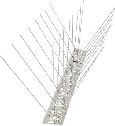 Egardenkart Bird Blinder Bird Spike Stainless Steel Bird Spikes for Pigeons and other Small Birds - Industrial design contains no plastic (1, 100cm)