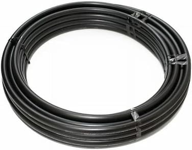 Egardenkart Garden Irrigation Pipe - 5 Meter   15mm, Irrigation Hose for Garden Irrigation System   Polyethylene Garden Hose Pipe Kit with Connectors   Efficient Water Hose for Garden (5 Meters)