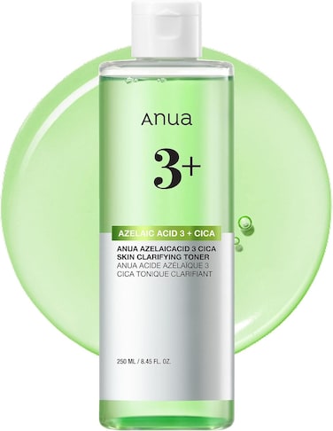 ANUA AZELAIC ACID 3+ CICA CLARIFYING TONER  250ML