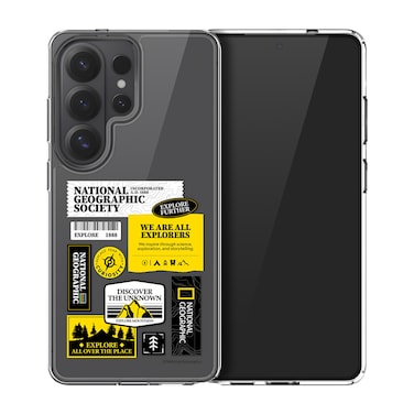 National Geographic Crystal Clear Wappen Case V2 Galaxy S26 Ultra Explore