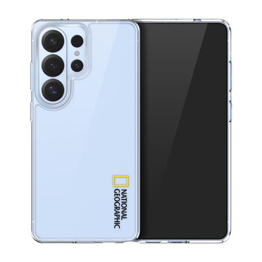 National Geographic Crystal Clear Case V2 (Jell Hard) Galaxy S26 Ultra - Black Logo
