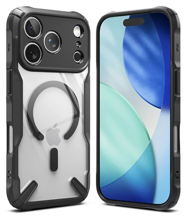 Ringke - iPhone 17 Pro Max Case Cover   Fusion X Magnetic Series   Black