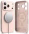 Ringke - iPhone 17 Pro Max Case Cover   Silicone Magnetic Series   Pink Sand