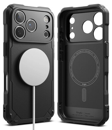 Ringke - iPhone 17 Pro Max Case Cover   Rugged Gear Magnetic Series   Black