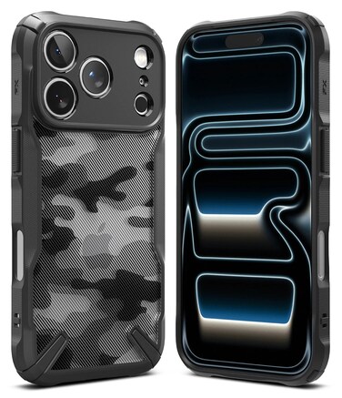 Ringke - iPhone 17 Pro Case Cover   Fusion X Series   Camo Black