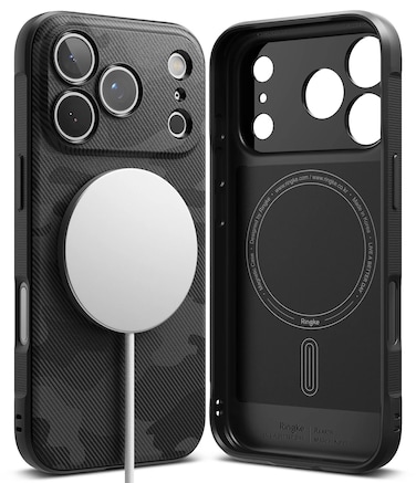Ringke - iPhone 17 Pro Case Cover   Onyx Magnetic Series   Camo Black