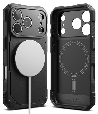 Ringke - iPhone 17 Pro Case Cover   Rugged Gear Magnetic Series   Black