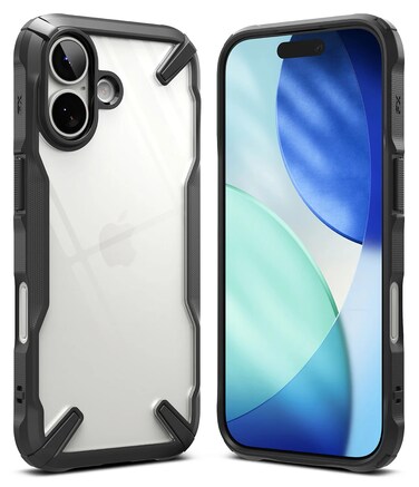 Ringke - iPhone 17 Case Cover   Fusion X Series   Black