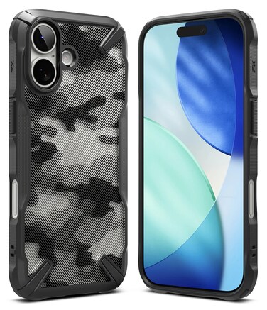 Ringke - iPhone 17 Case Cover   Fusion X Series   Camo Black