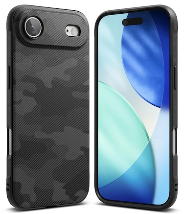 Ringke - iPhone 17 Air Case Cover   Onyx Series   Camo Black