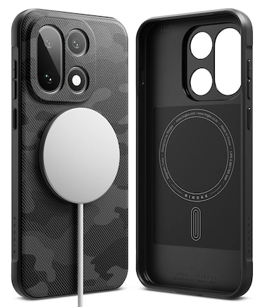 Ringke - OnePlus 15 Case Cover Onyx Magnetic Series - Camo Black