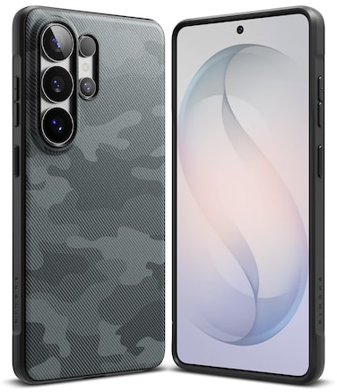 Samsung Galaxy S26 Ultra Case Cover Onyx Series - Camo Black