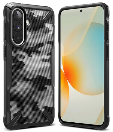 Samsung Galaxy A57 Case Cover Fusion X Series - Camo Black