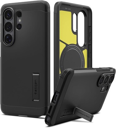 Spigen Tough Armor MagFit for Samsung Galaxy S26 ULTRA case cover [MagSafe Compatible] - Black