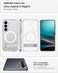 Spigen Ultra Hybrid S MagFit for Samsung Galaxy S26 PLUS case cover [MagSafe compatible] with Kickstand - Clear White