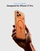 Spigen Ultra Hybrid MagFit for iPhone 17 Pro MAX case cover [MagSafe compatible] (2025) - Clear Orange