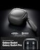 Spigen Rugged Armor for Samsung Galaxy Buds4 and Buds 4 Pro case Shockproof Protective cover with Carabiner (2026) - Matte Black