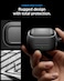 Spigen Rugged Armor for Samsung Galaxy Buds4 and Buds 4 Pro case Shockproof Protective cover with Carabiner (2026) - Matte Black