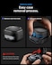 Spigen Rugged Armor for Samsung Galaxy Buds4 and Buds 4 Pro case Shockproof Protective cover with Carabiner (2026) - Matte Black