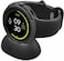 Spigen Liquid Air for Pixel Watch 4 (45mm) Case with Charger Stand Anti-Scratch Protective Soft TPU Cover (2025) - Matte Black