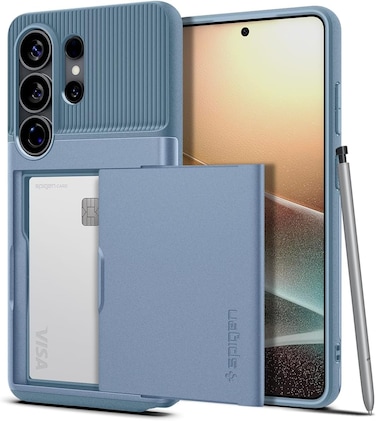 غطاء حماية Spigen Slim Armor CS لهاتف Samsung Galaxy S26 ULTRA (2026) - أزرق فاتح