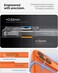 Spigen Silicone Fit MagFit for iPhone 17 Pro Max case cover [MagSafe compatible] - Cosmic Orange