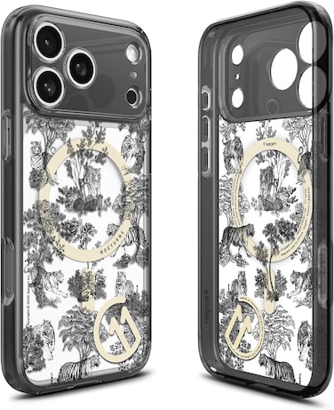 Spigen Ultra Hybrid MagFit for iPhone 17 Pro MAX case cover MagSafe compatible [3D Spatial Effect with Hexa-Layer Print] - C11 Nocturne