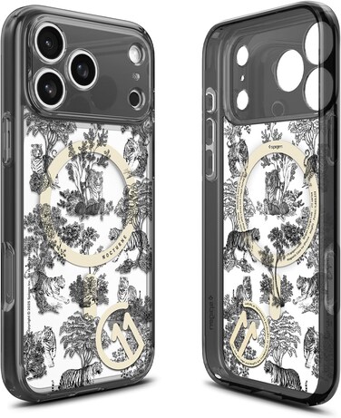 Spigen Ultra Hybrid MagFit for iPhone 17 PRO case cover MagSafe compatible [3D Spatial Effect with Hexa-Layer Print] - C11 Nocturne