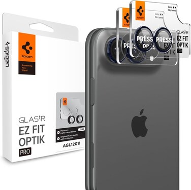 واقي عدسة كاميرا Spigen Optik Pro [عبوة من قطعتين] لهاتف iPhone Duo - سماء الليل