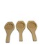 Handmade Wooden Baking Mold, Wooden Mould with Flower Designs for Mid-Autumn Festival, Muffins, Cookies, Biscuits & Chocolate (Set of 3 Pcs)
