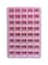 40 Cavity Chocolate Truffles Mold, Pink Silicone Mould