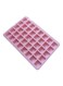 40 Cavity Chocolate Truffles Mold, Pink Silicone Mould