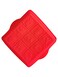Decorative Silicone Baking Mould &ndash; 9-Square Mold Tray with Nature Pattern Design, Non-Stick and Flexible Bakeware for Cakes, Brownies, Soap, and Crafts, Heat-Resistant and Easy to Clean, Red