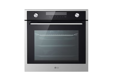 LG Silver Built in Oven 60cm, 72L Large Capacity, WSEZM7225S2