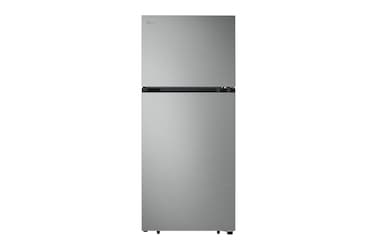 LG 526L Gross Capacity/496L Net capacity Double Door Top Freezer Refrigerator with Smart Inverter Compressor, DoorCooling, LinearCooling, LG ThinQ GN-R702SFAH Platinum Silver