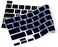 US Version Russian Language Silicone Keyboard Cover for Newest MacBook Pro 16" 2019 with Touch Bar Model A2141 &amp; MacBook Pro 13" 2020 with Touch Bar Model A2338 M1 M2 Chip/A2289/A2251, Black
