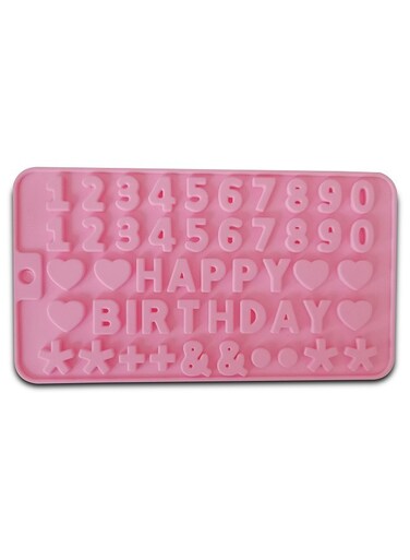 Customizable Letter and Number Cake Mold for Happy Birthday Cakes &ndash; Create Stunning Designs for Your Next Celebration