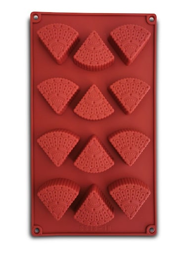 Durable 12-Cavity Mold for Candy, Cake, and Soap Making &ndash; Enhance Your Decorating Skills with This Beautifully Crafted Multi-Use Tool