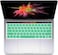 USA Version English Silicone Protective Keyboard Cover for Macbook Pro 13/15 Inch with Touch Bar Model A1706/A1707/A1989/A1990/A 2159, Release 2016/2017/2018/2019, Mint Green