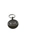 KIA Logo Metal Keychain – Black and Silver Round Car Key Ring – Stylish and Durable Key Holder Accessory for KIA Owners and Car Enthusiasts